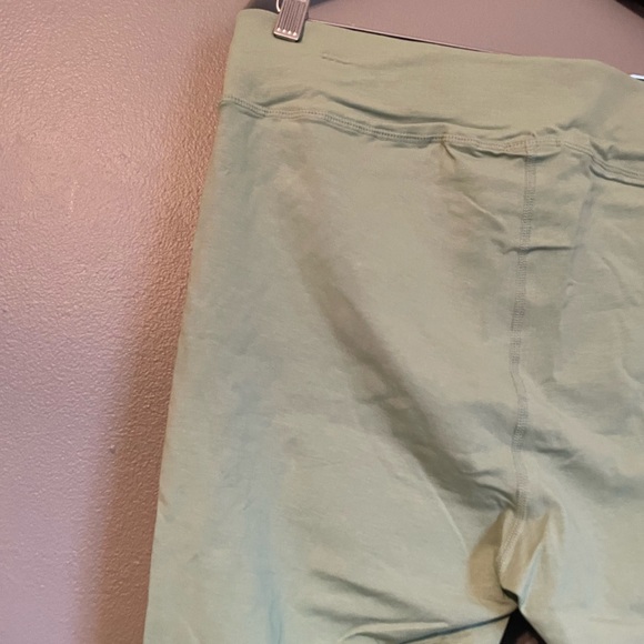 NWT Fila Sz 1X Womens Green Logo High Waist Strut 7/8 Length Leggings Tights $38 - Picture 11 of 11